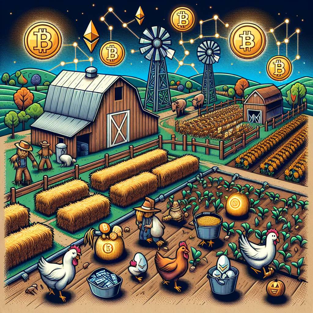 What are the best cryptocurrency emojis to use in a funny farm-themed marketing campaign?