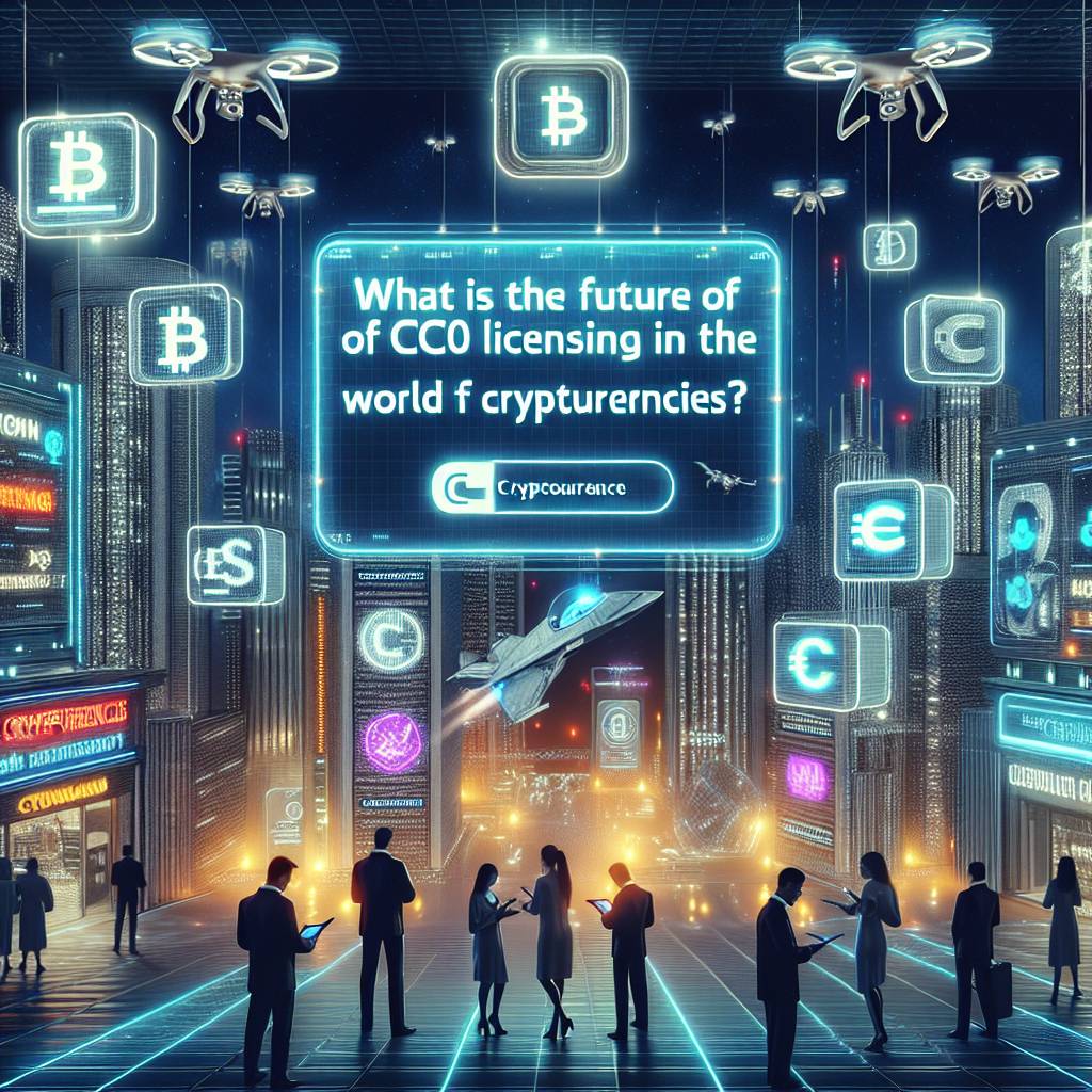 What is the future of CC0 licensing in the world of cryptocurrencies?