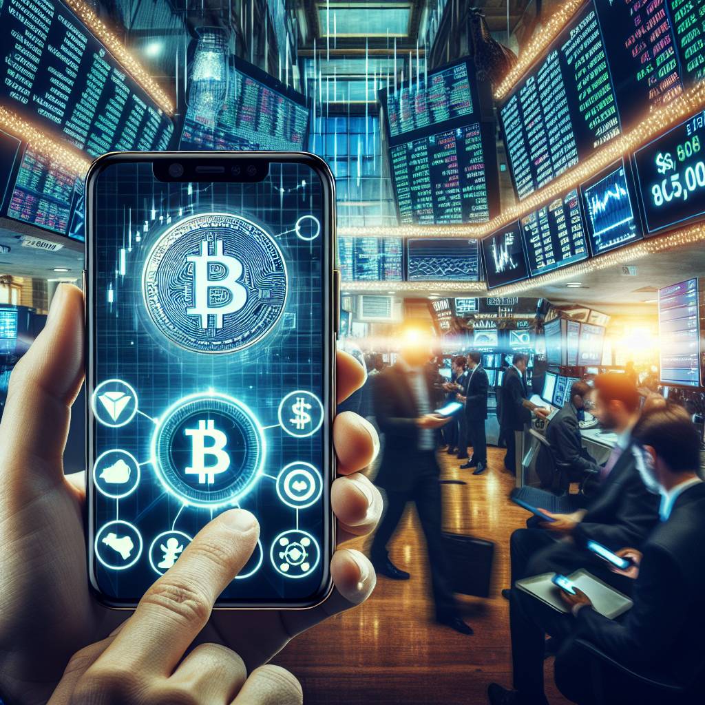 Which Android apps provide real-time cryptocurrency price updates?