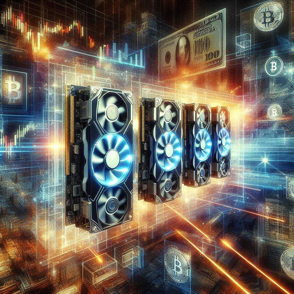 What are the best cooling solutions for maintaining low graphics card temperature during cryptocurrency mining?