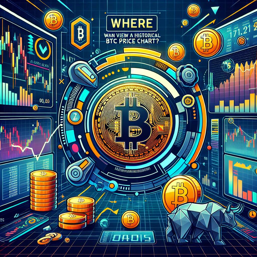 Where can I view a live BTC/USD price chart?