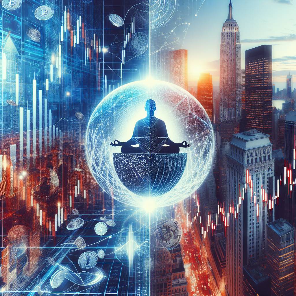 How can I stay calm during market volatility in the cryptocurrency industry?