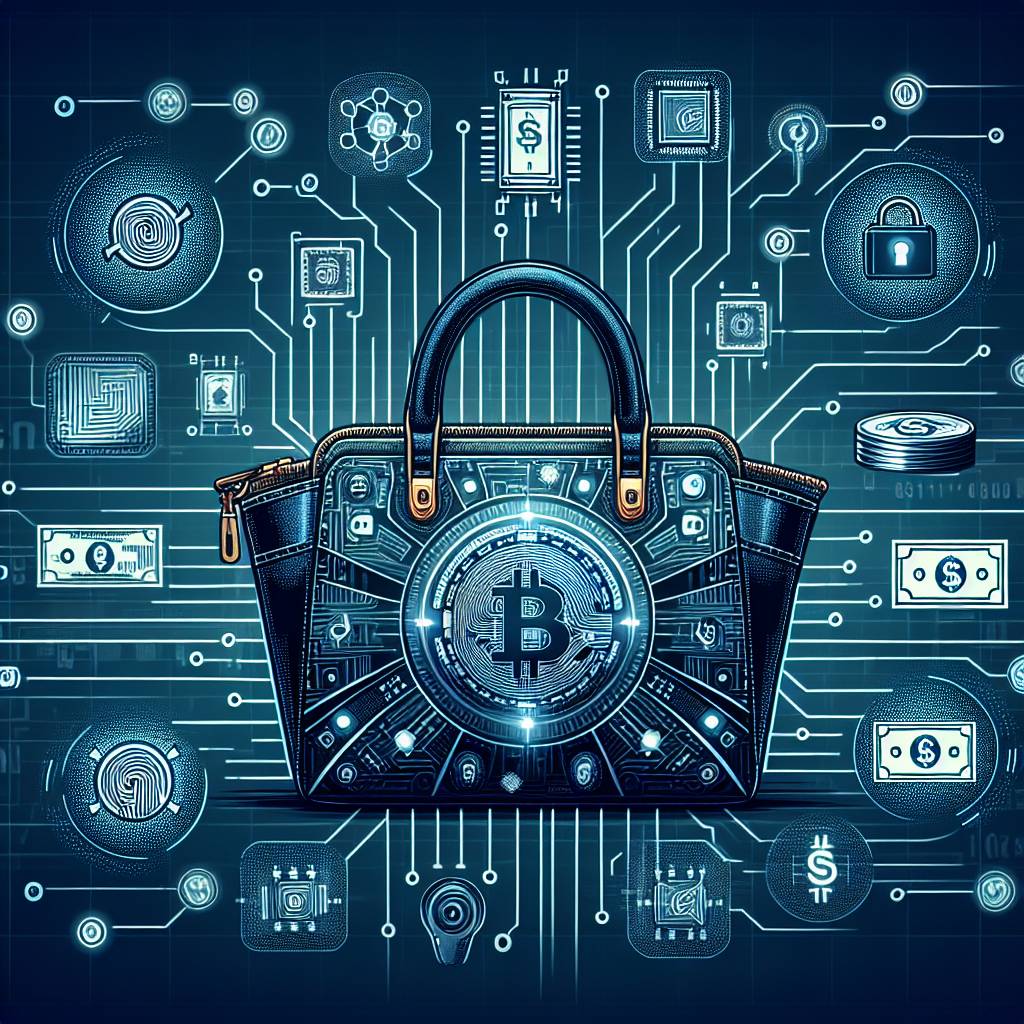 What are the recommended features to look for in a purse for storing crypto?