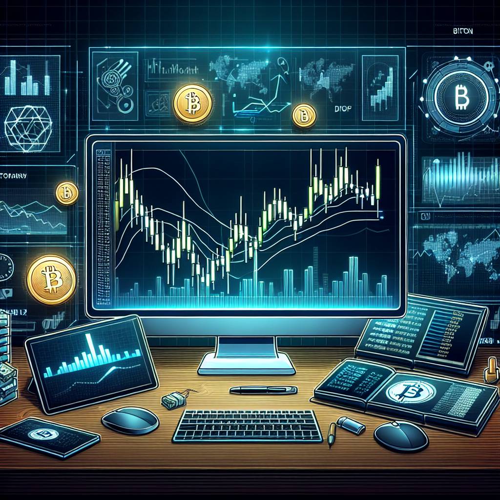 How can the presence of a double bottom pattern affect the price movement of digital currencies?