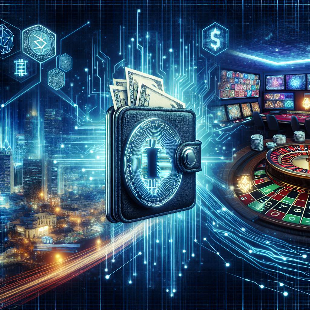 How can I use my digital wallet to play casino games online?