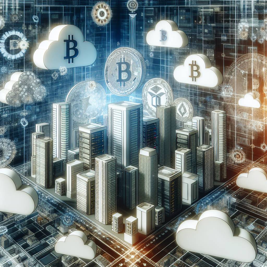 What are the advantages of using blockchain cloud services for ICOs and token sales?