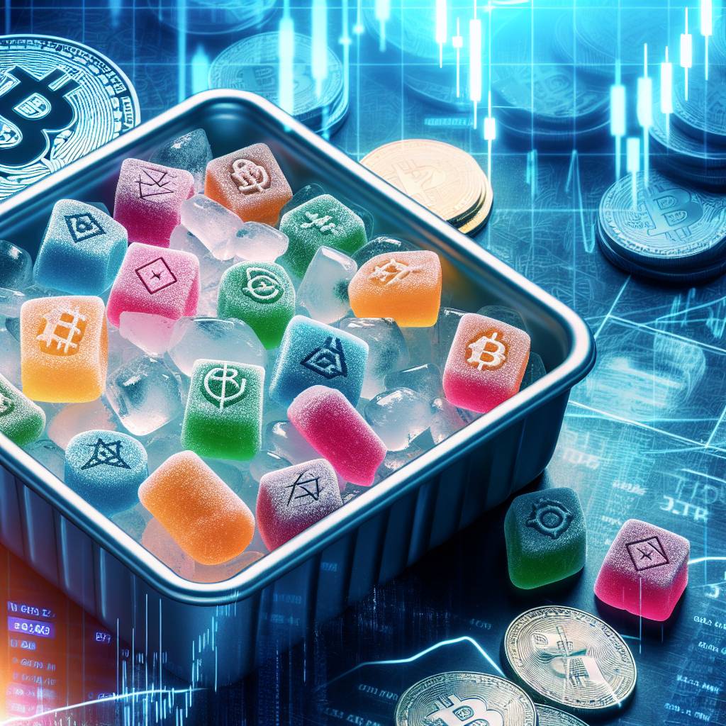 Can freezing edible gummies help in managing cryptocurrency investments?