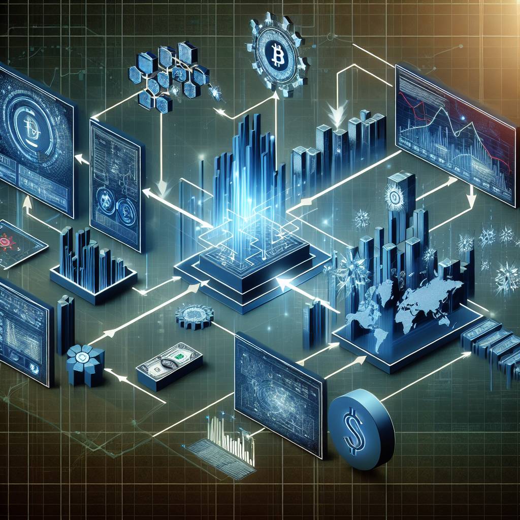 What is the process flow for managing trade orders in the cryptocurrency industry?