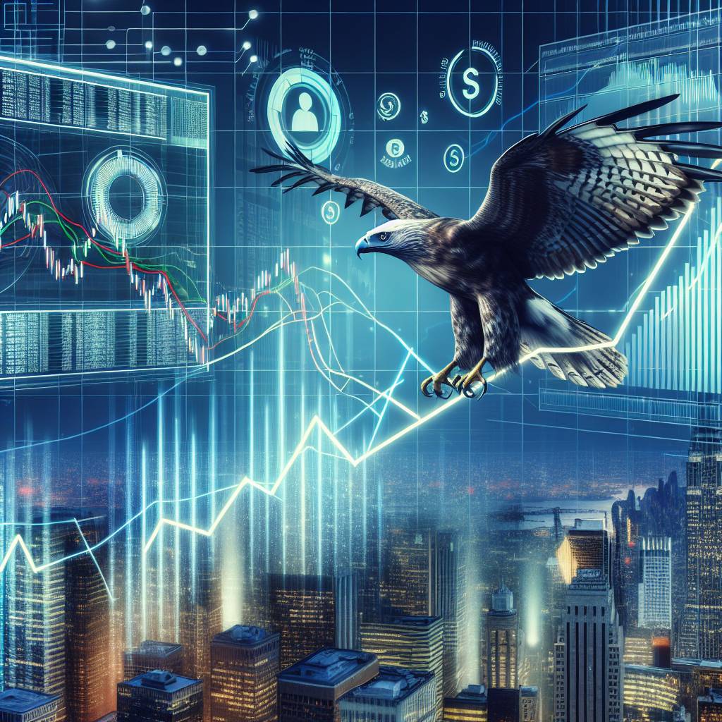 How does the market react to a more hawkish than expected policy announcement in the cryptocurrency industry?
