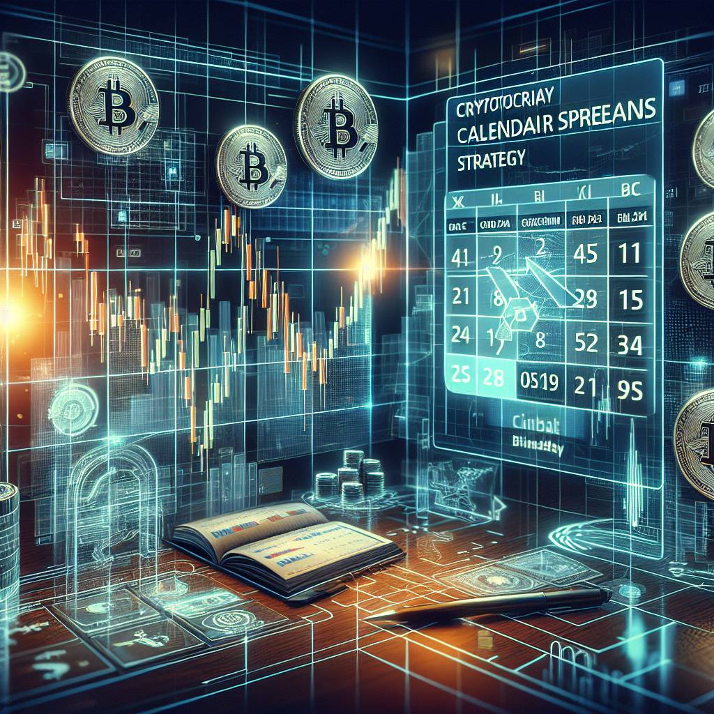 How can I use calendar option spreads to hedge my cryptocurrency investments?