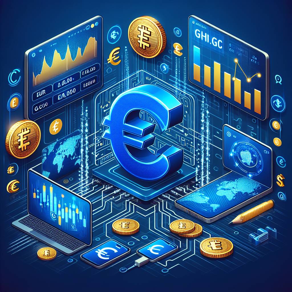 How can I convert EUR to DEM using digital currency platforms?