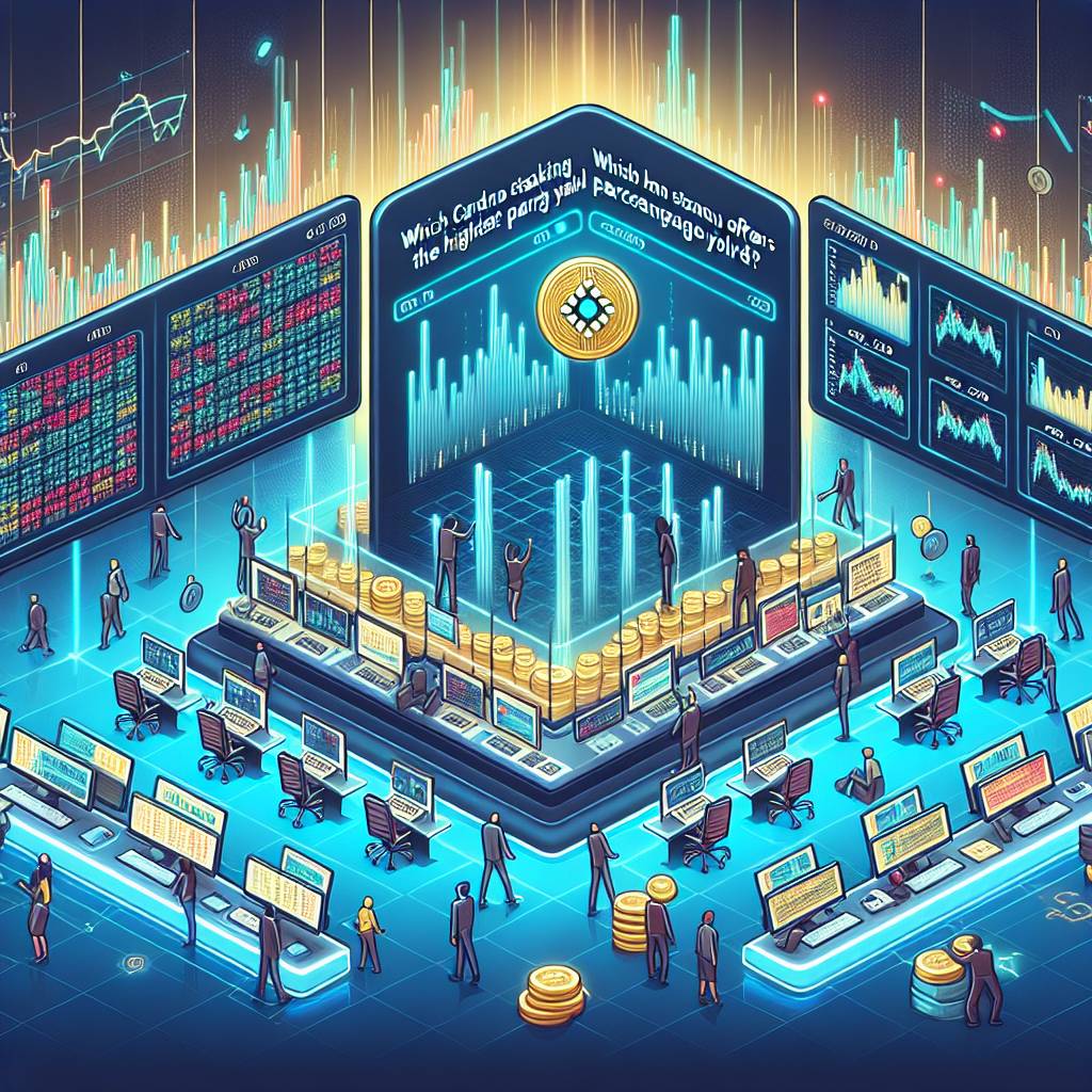 Which cardano staking pool offers the highest annual percentage yield?