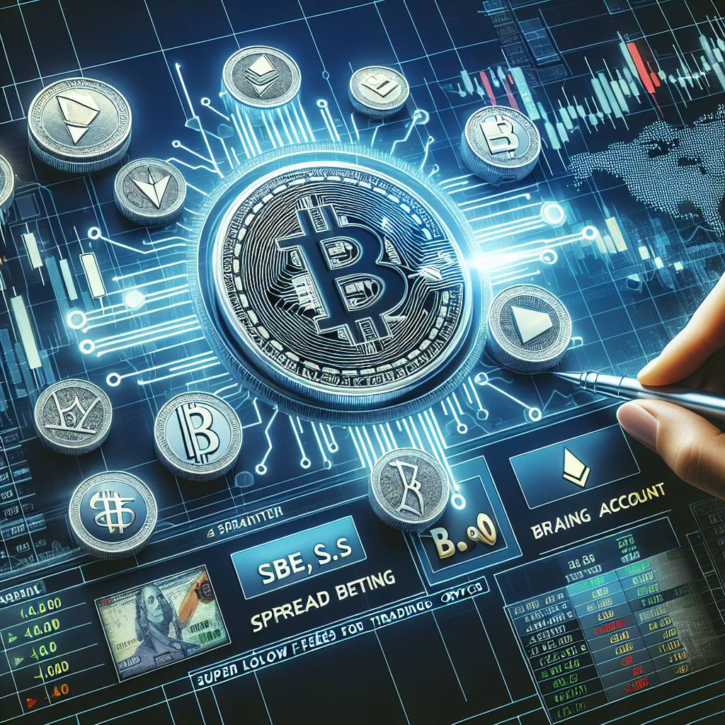 Which spread betting accounts offer the lowest fees for trading cryptocurrencies?