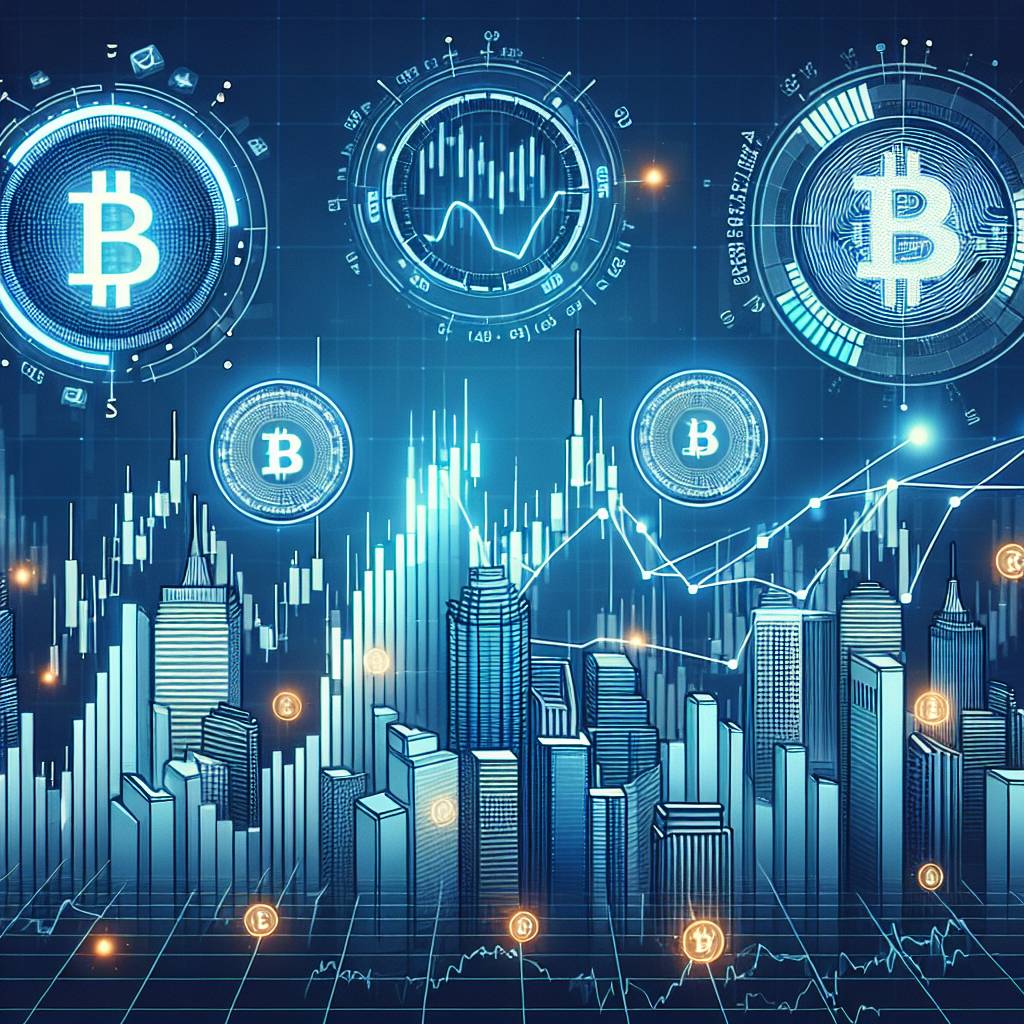 What are the correlations between the Dow Jones Industrial Average and cryptocurrency prices?