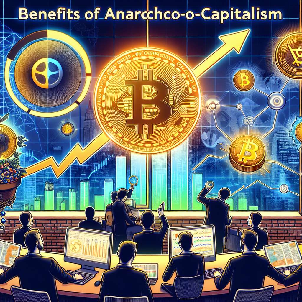 What are the benefits of anarcho agorism in the cryptocurrency industry?