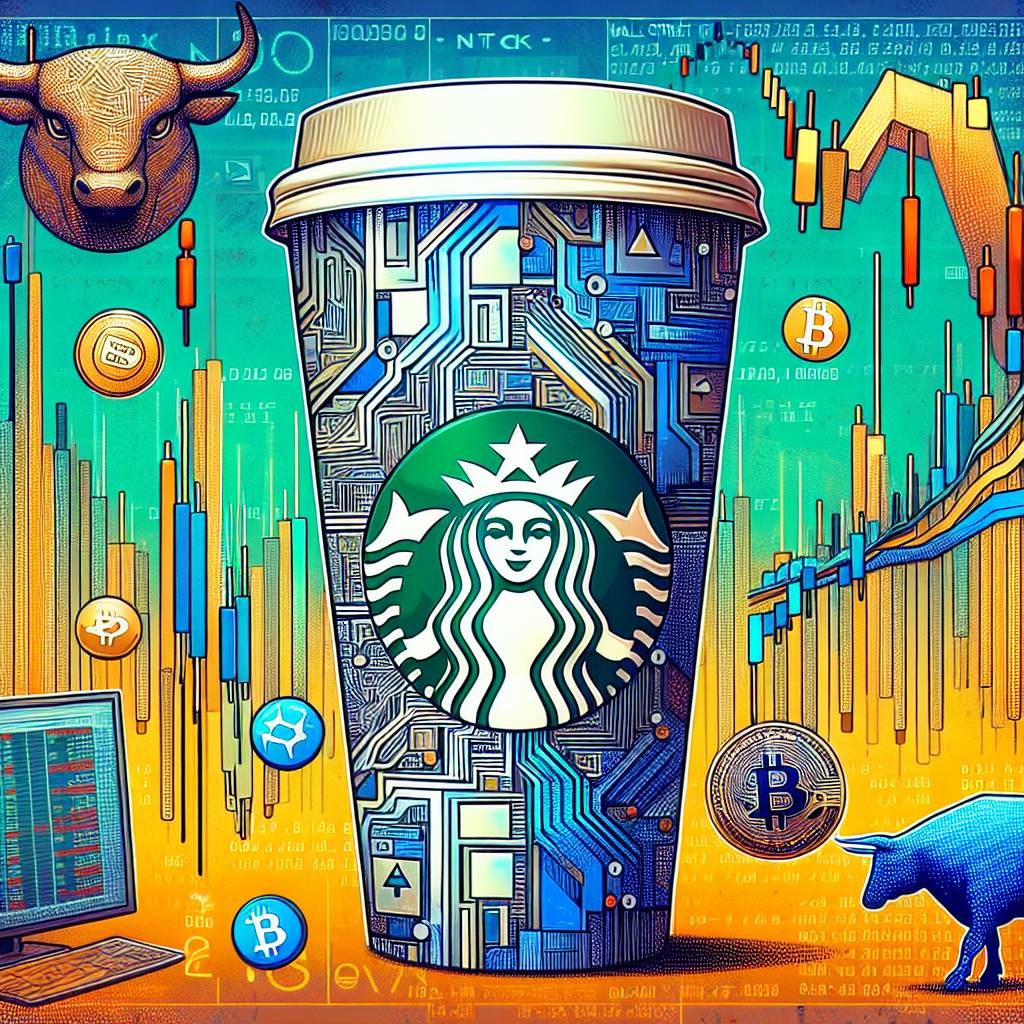 What are the advantages of buying Starbucks stock with cryptocurrencies instead of traditional methods?