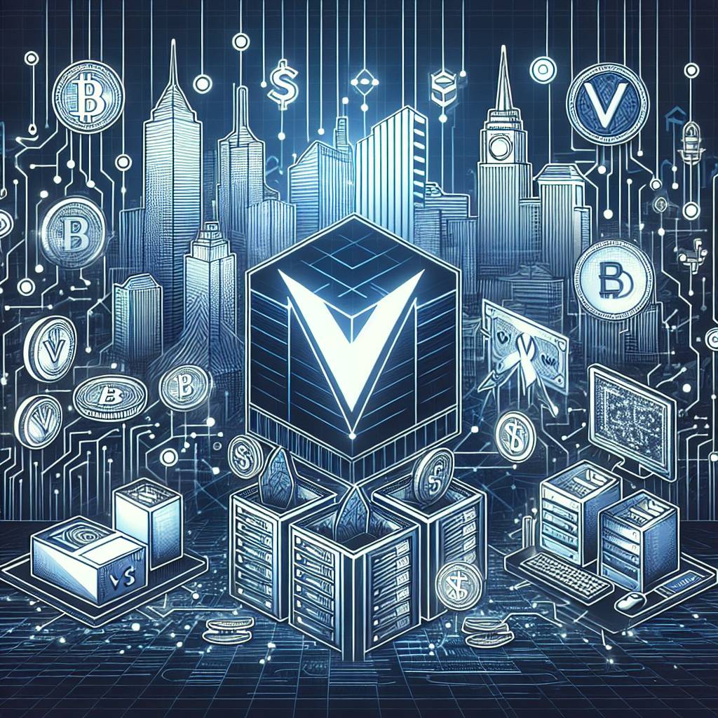 What is the history and evolution of the VeChain logo as it relates to the world of cryptocurrencies?