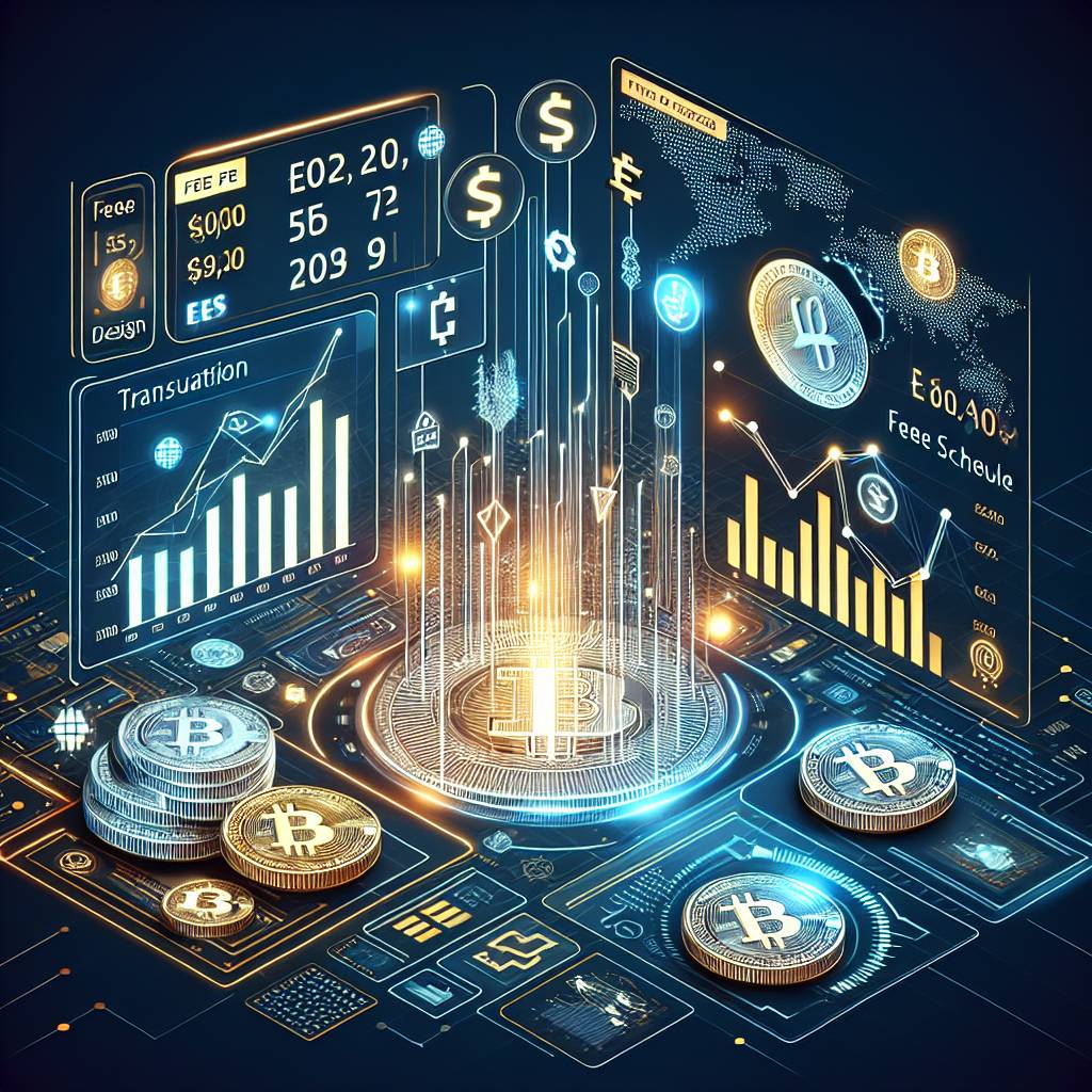 What is the fee schedule for trading digital currencies on Cbot?