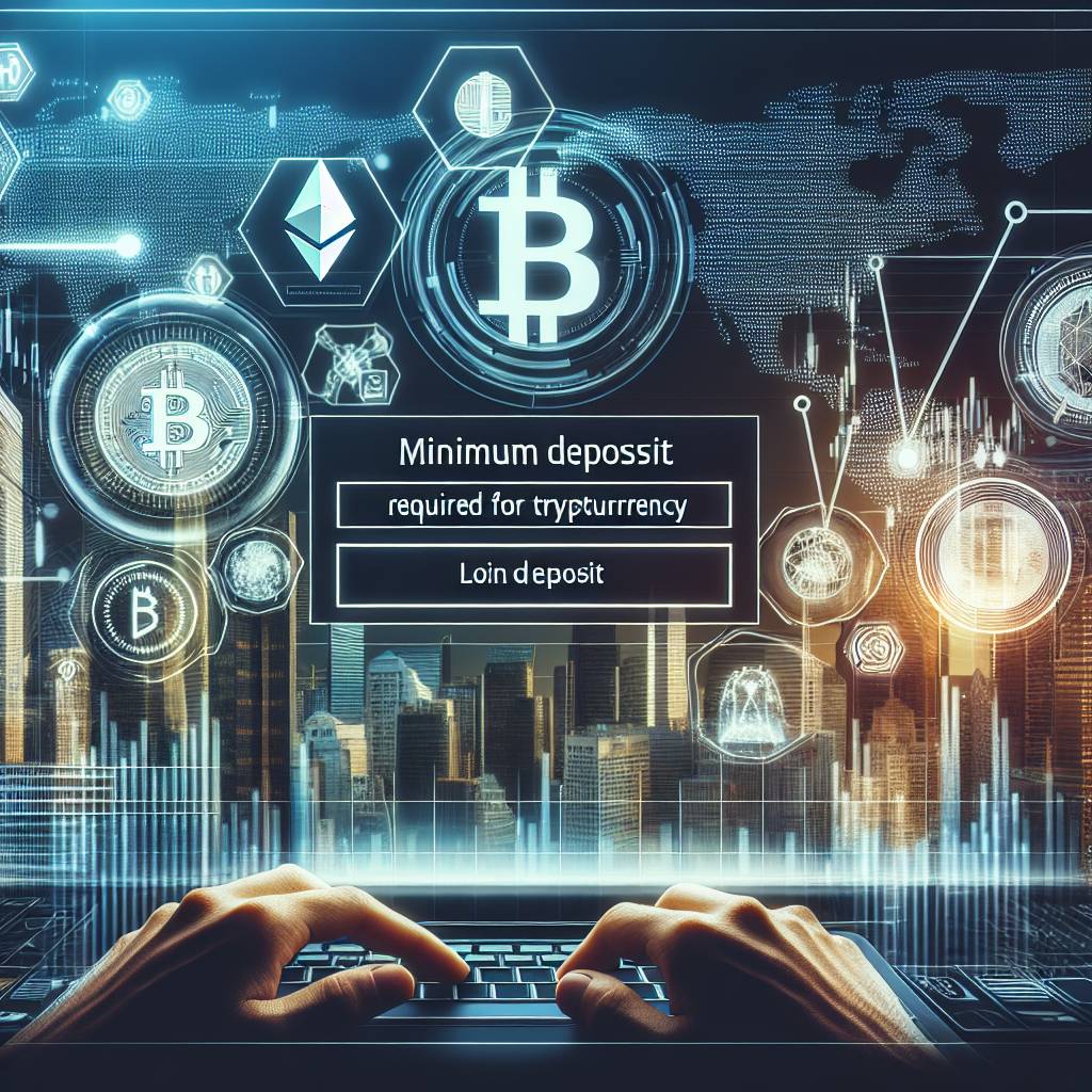 What is the minimum deposit required to open a margin account for cryptocurrency trading on Schwab?