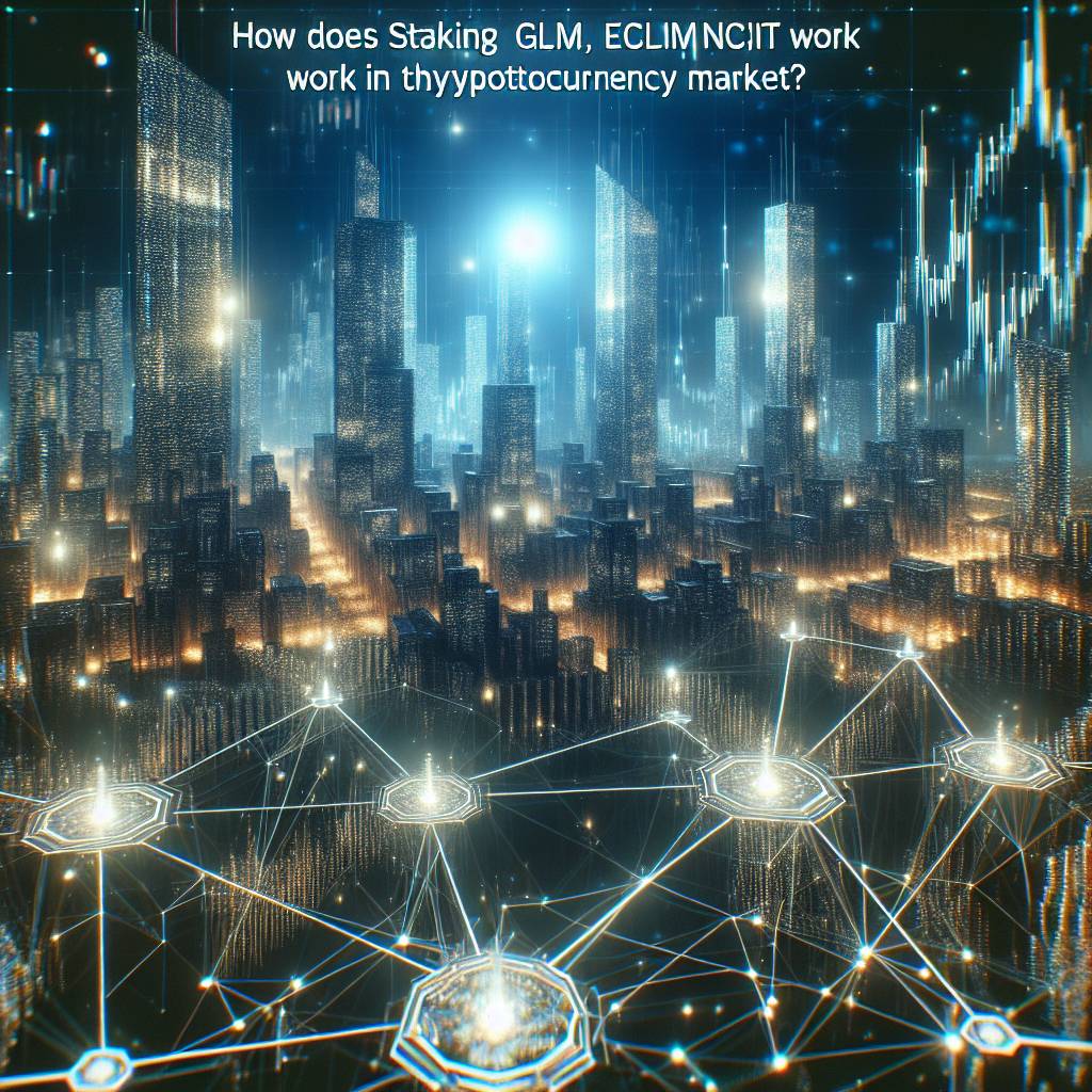 How does staking GLMR contribute to the security of the blockchain?