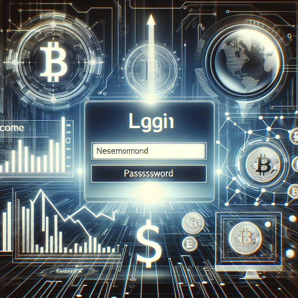 How can I login to my digital wallet on a cryptocurrency exchange?