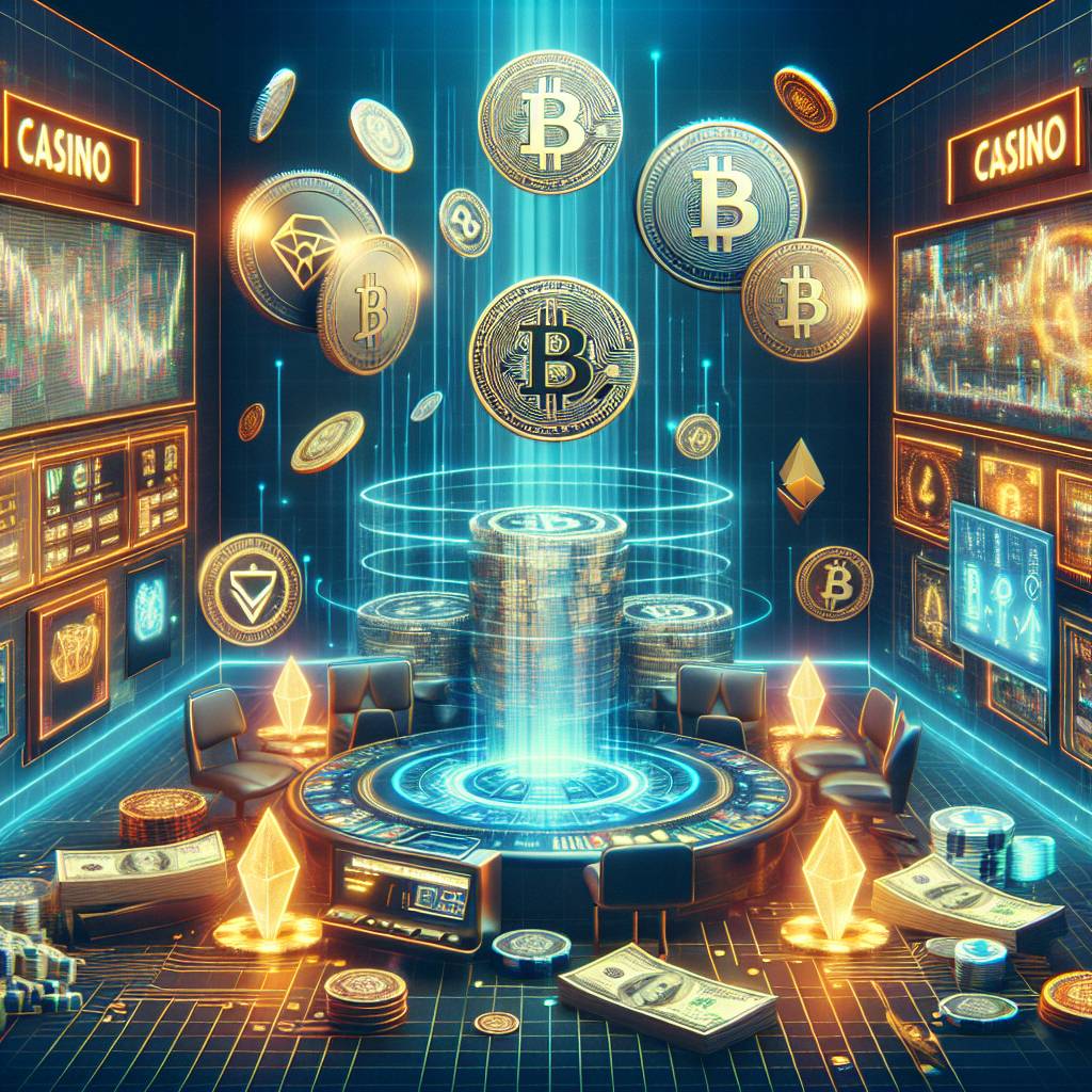 How can I play casino games with cryptocurrency and win real money?