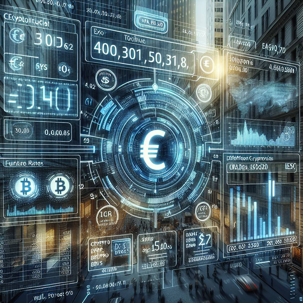 Where can I find real-time updates on the exchange rate for euro in the crypto market?