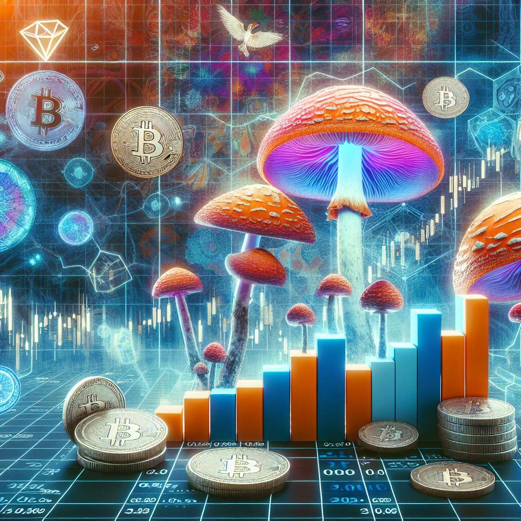 What are the potential risks and rewards of investing in psychedelic mushrooms stocks in the cryptocurrency market?