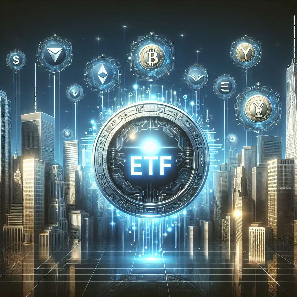 Which digital currency ETFs provide exposure to the global market on the NYSEARCA?