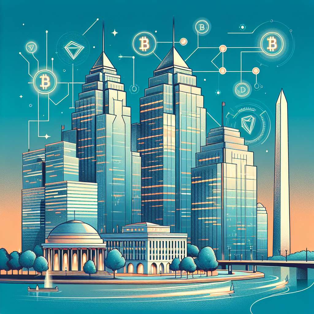 Which digital currency companies have headquarters in Washington DC?