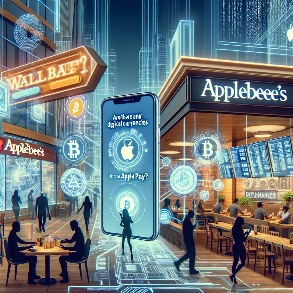 Are there any digital currencies accepted at Applebee's through Apple Pay?