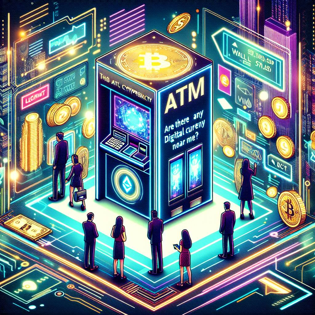 Are there any digital currency ATMs near me for cashing out my cryptocurrencies?