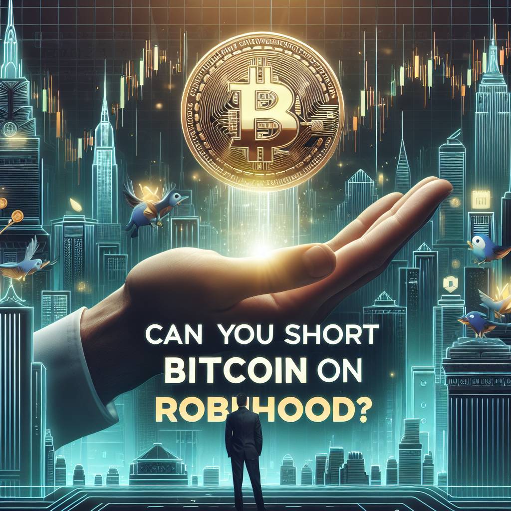 Can you take advantage of short selling on Robinhood with digital assets?