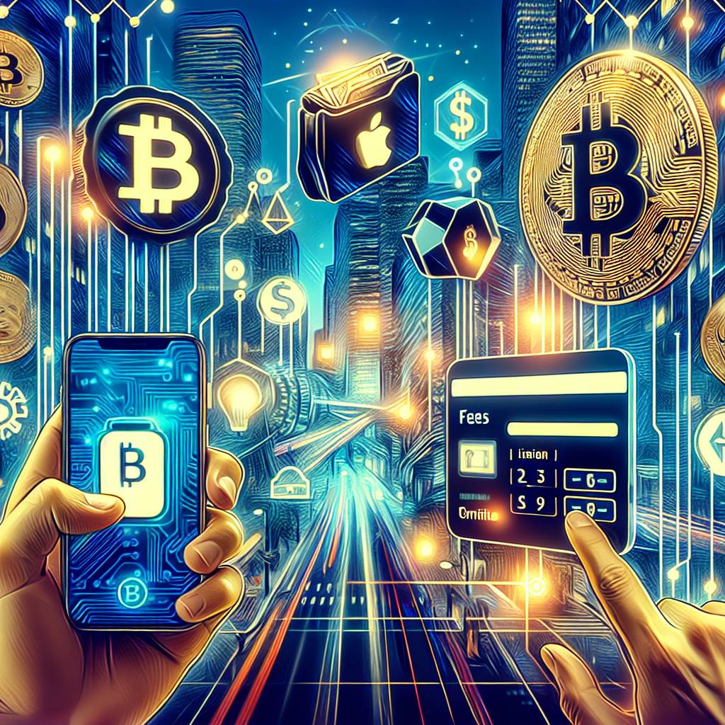 Are there any fees or limitations when using Apple Pay on Coinbase for buying or selling cryptocurrencies?