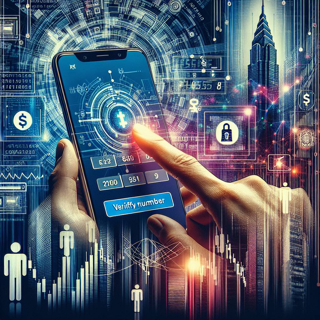 How can I verify my phone number before proceeding with cryptocurrency transactions?