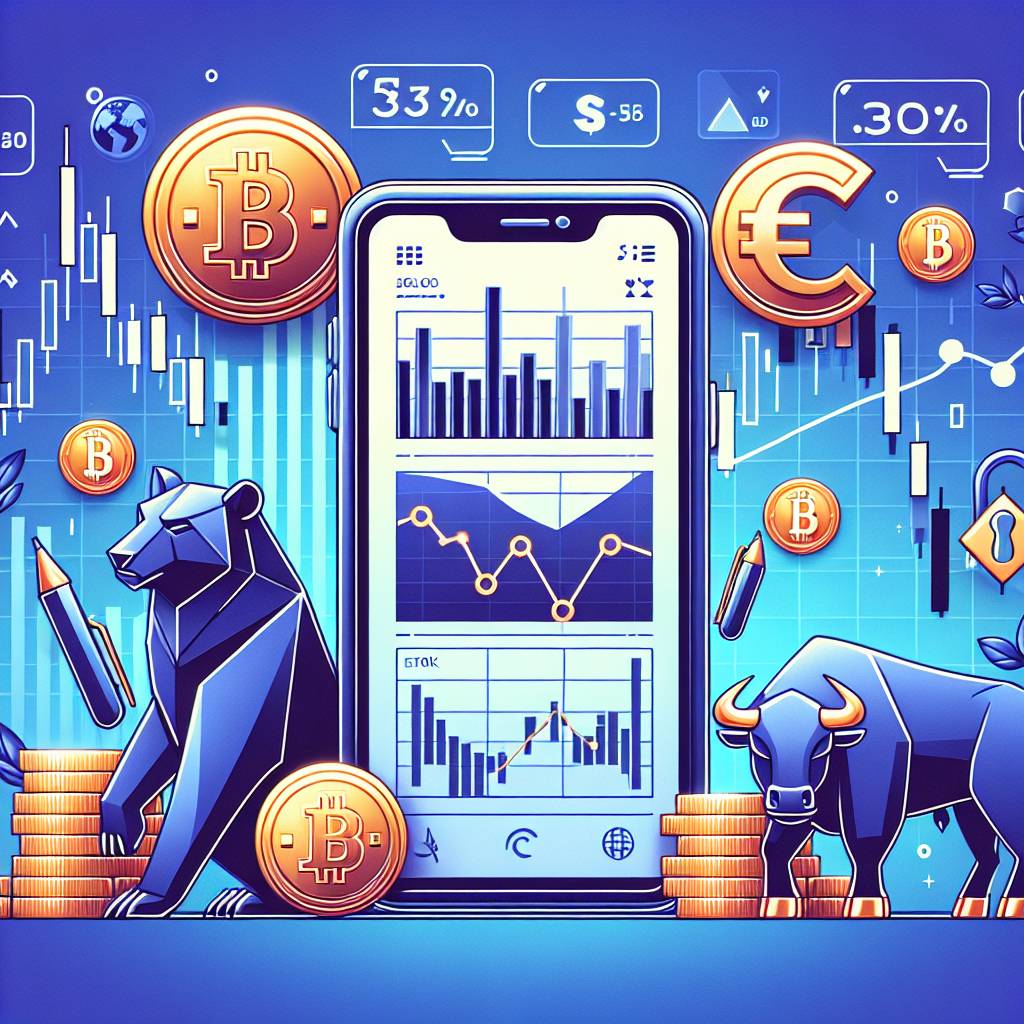 Are there any apps that provide real-time updates on cryptocurrency prices?