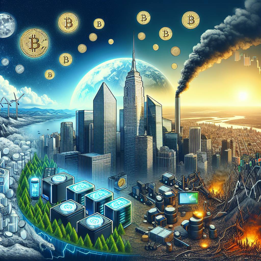 Are there any negative effects of cryptocurrency on the environment?