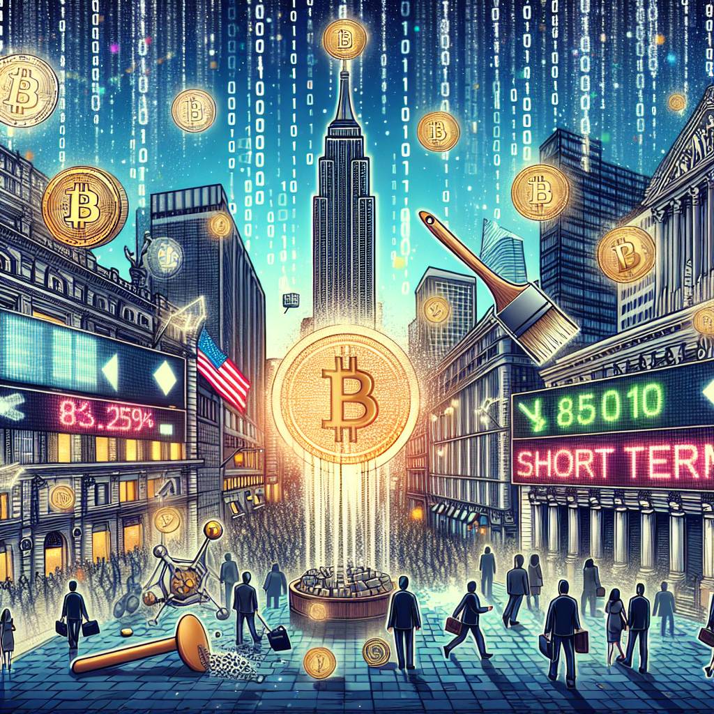 What are the long-term and short-term capital gains tax implications for cryptocurrency investments in 2022?