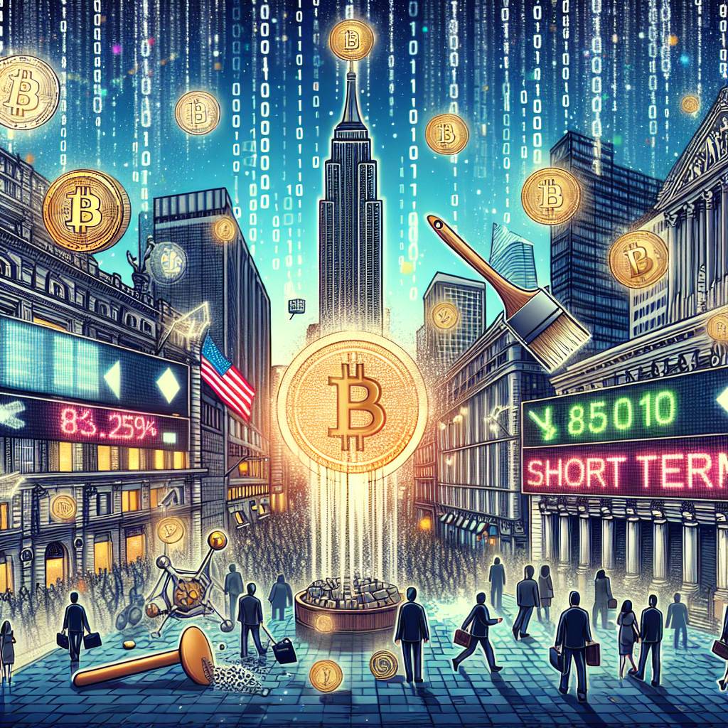 What are the short-term and long-term capital gains rates for cryptocurrencies?