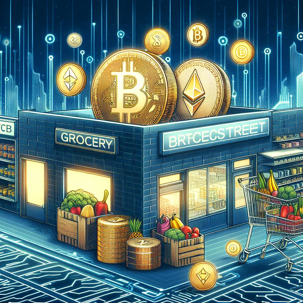 What are the best digital currency options for purchasing groceries at HEB on William D Fitch?
