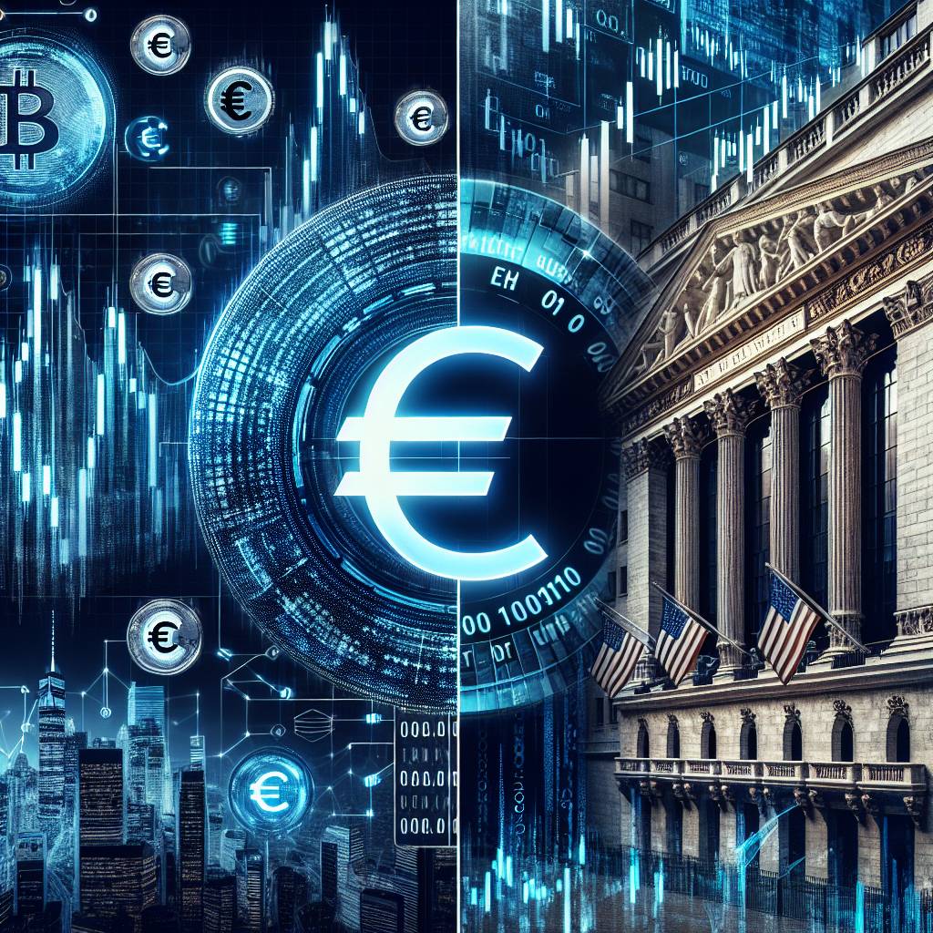 How does the Euro short-term rate affect the value of digital currencies?