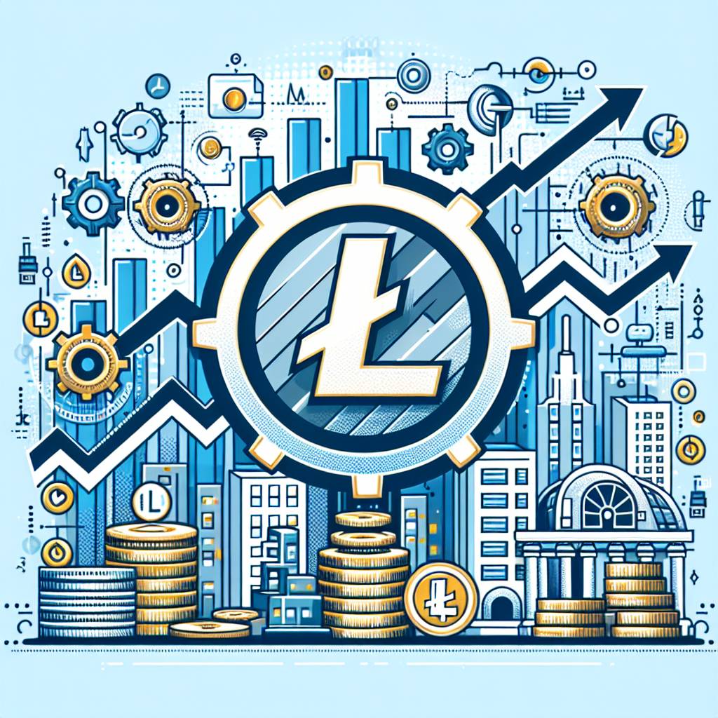 What factors contribute to the projection of Litecoin's price?