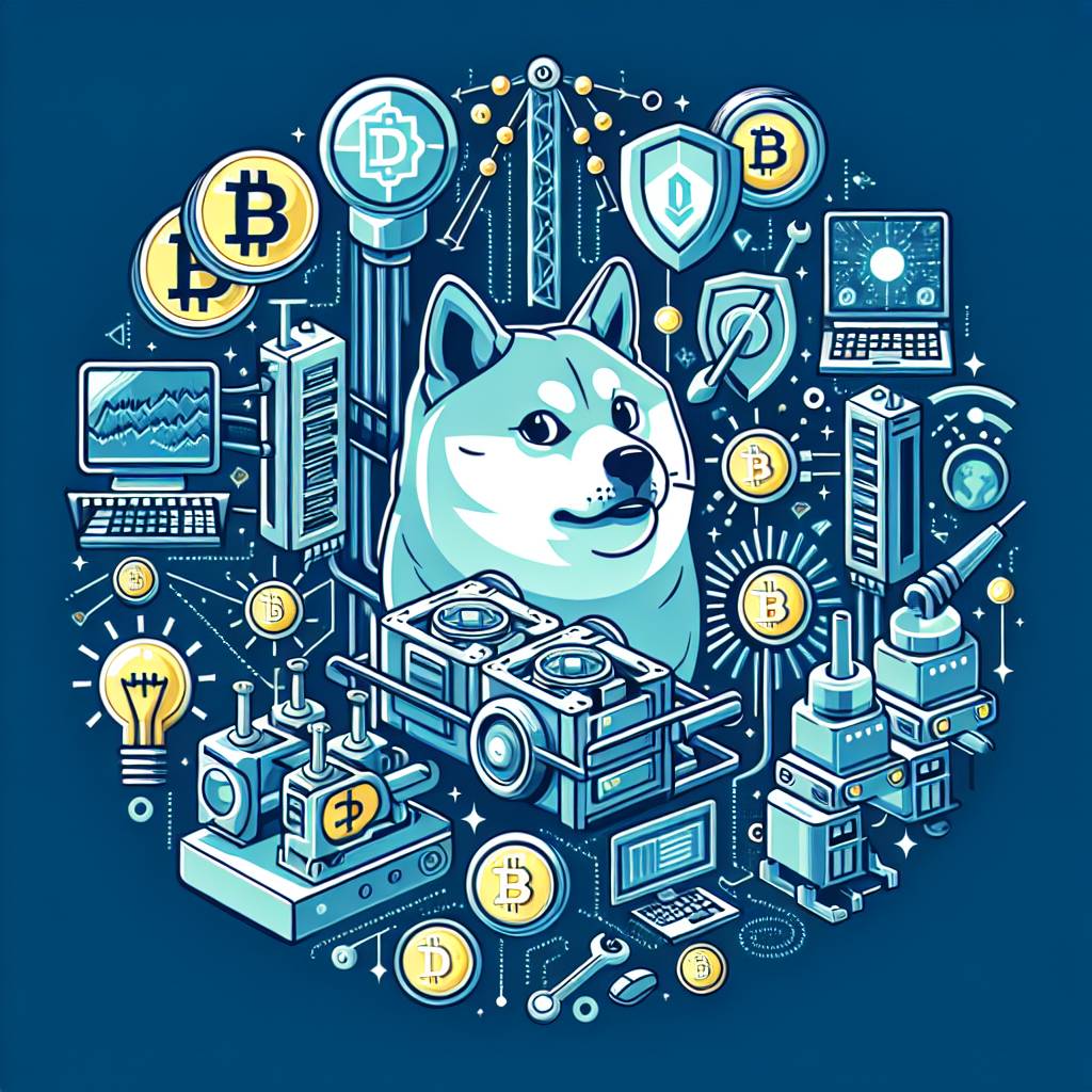 What is the mining process of Dogecoin and how does it contribute to its security?