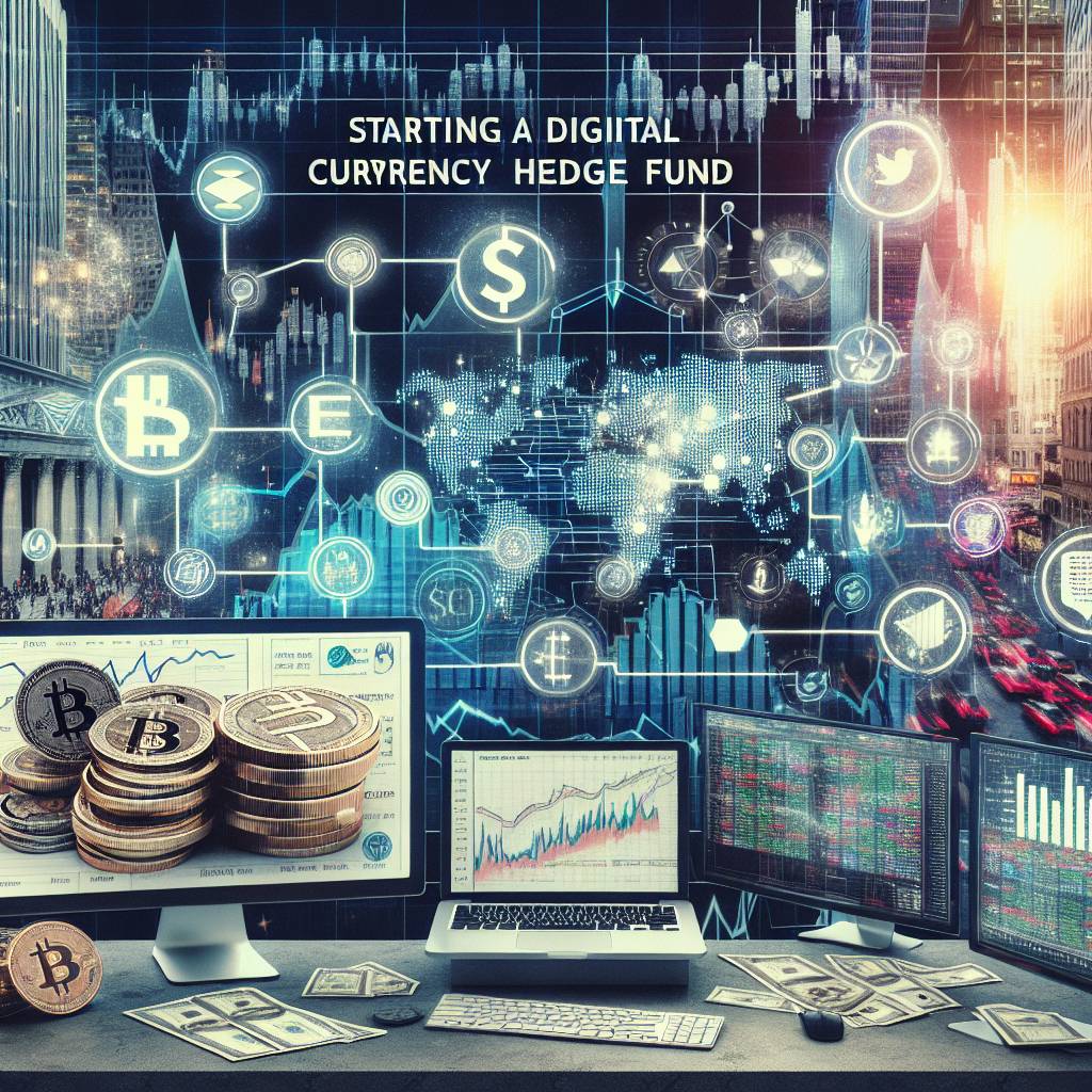 What are the steps to start a digital currency hedge fund?