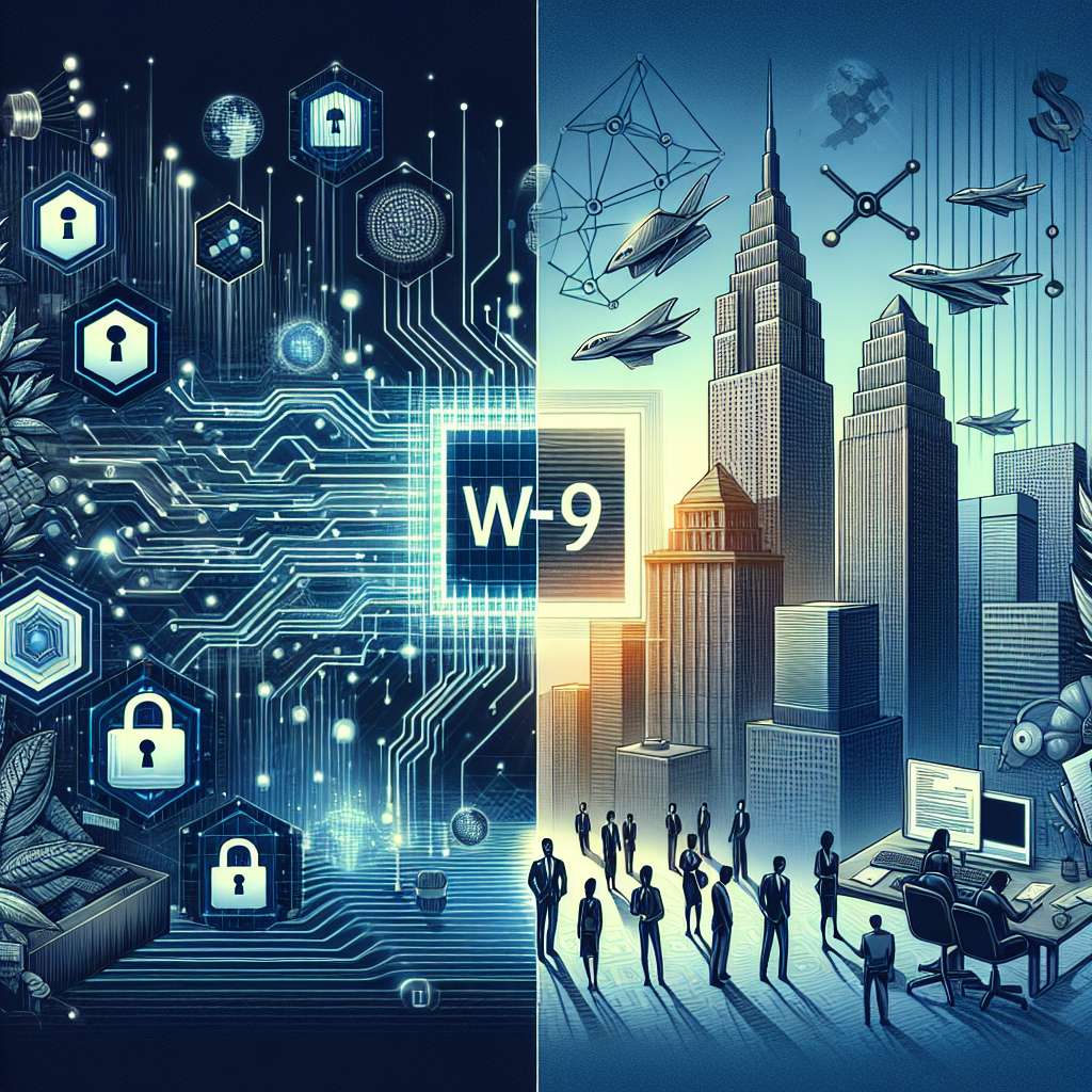 What is the process of making W-9 forms public in the context of cryptocurrencies?