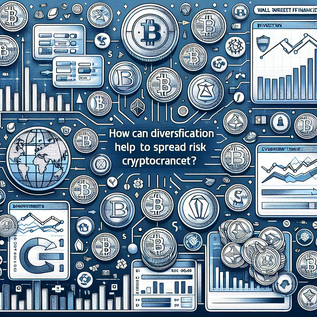 How can diversification help mitigate risks in the cryptocurrency market?