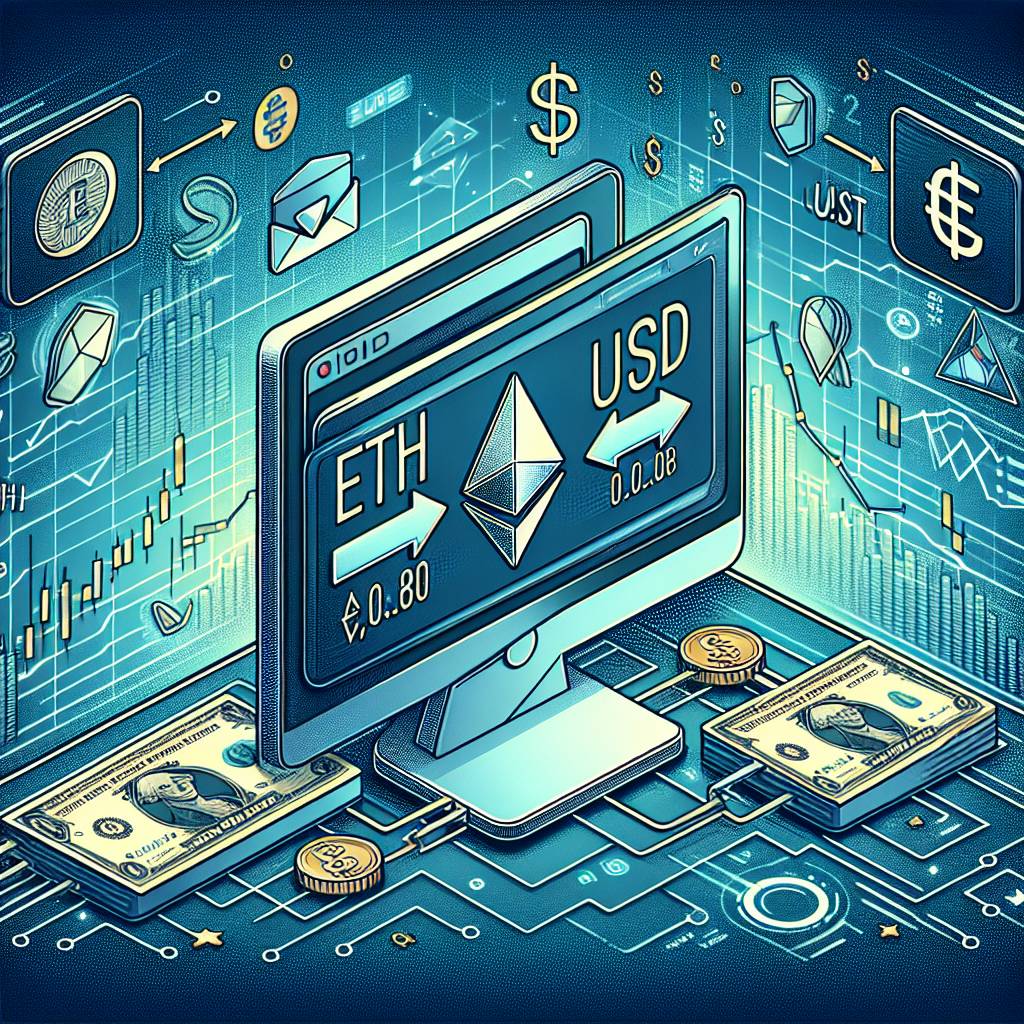 How can I convert ETH to USD using an online converter?