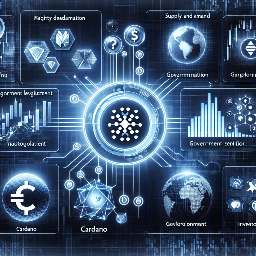 What factors can influence the target price of Cardano in the digital currency industry?