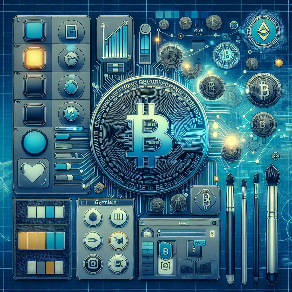 Are there any profile photo generators that offer cryptocurrency-themed templates?
