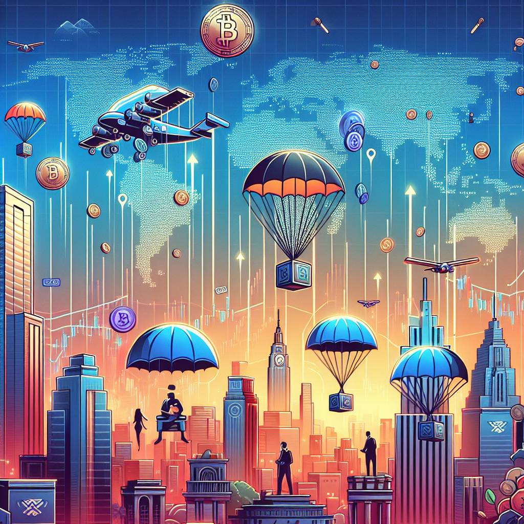 What are the destinations of air drops in the world of crypto?